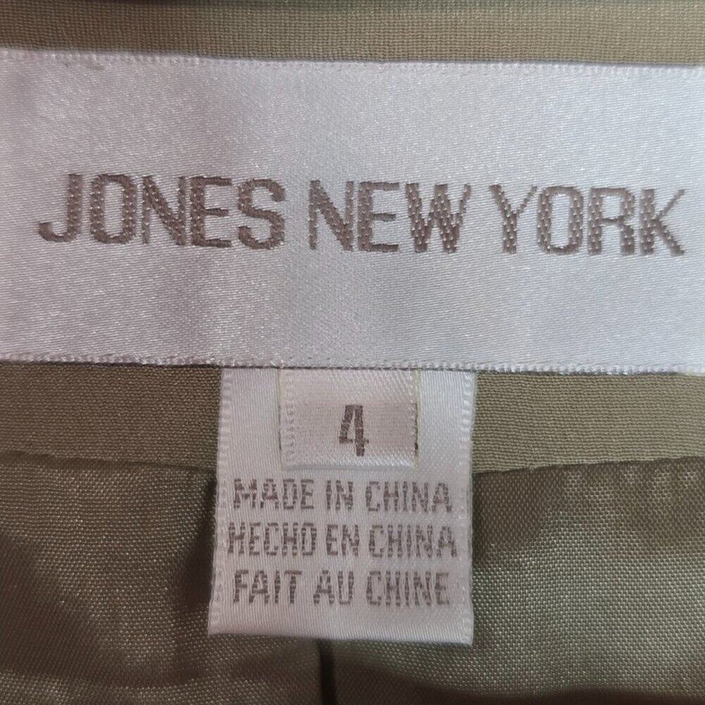 Jones New York Silk Business Blazer Size 4 - Picture 4 of 7